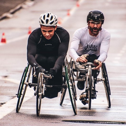 Wheelchair racers image