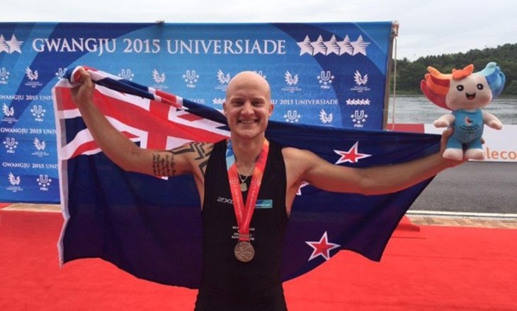 Toby wins silver medal at World University Games