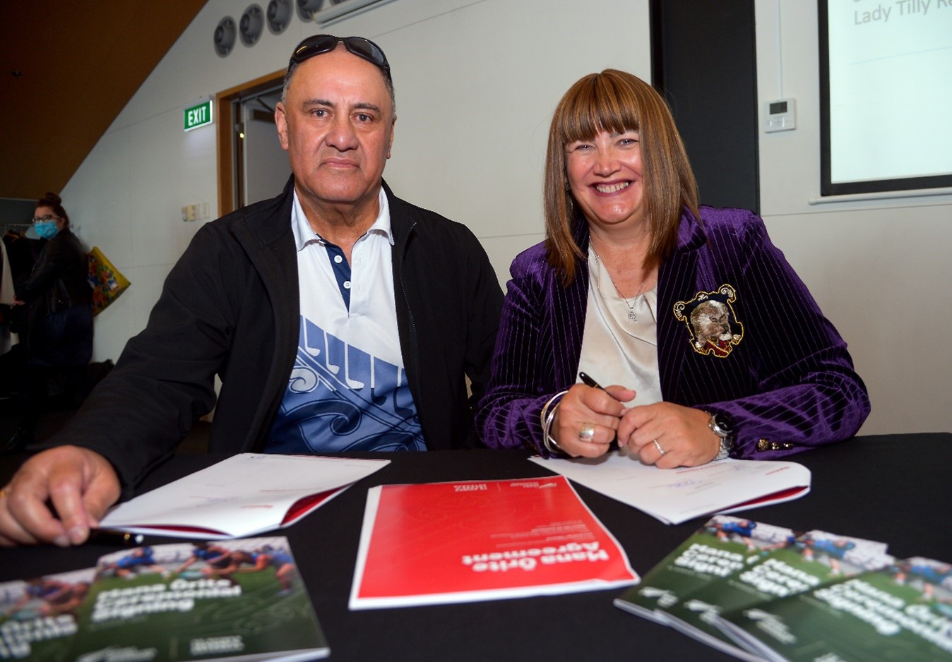 Signing of the National Māori Sport Authority