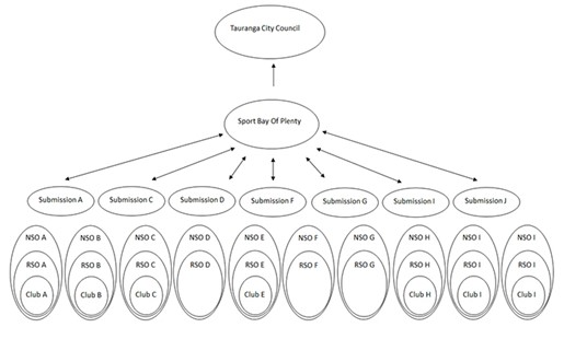 Sport Bay of Plenty structure diagram