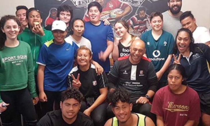 Participants in the Youth Wellness programme