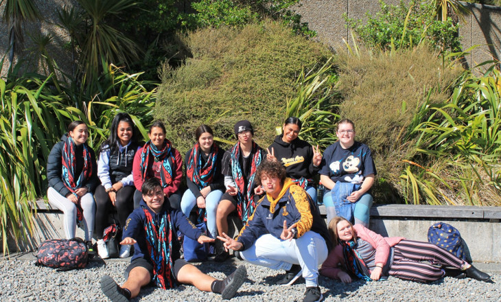 Te Tai-o-Aorere Wahine group shot