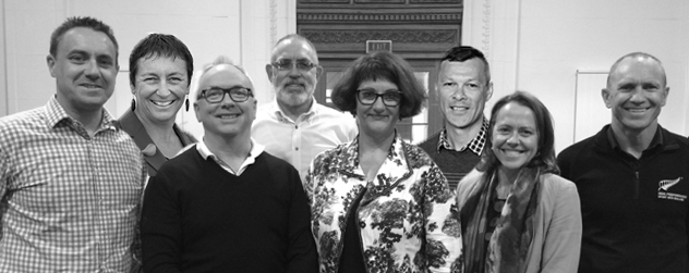 Governance Board members standing in a group