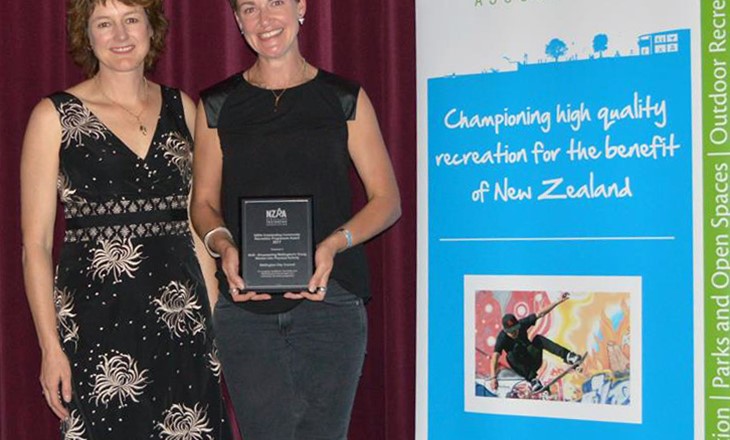 Award for Shifterhood empowering young women