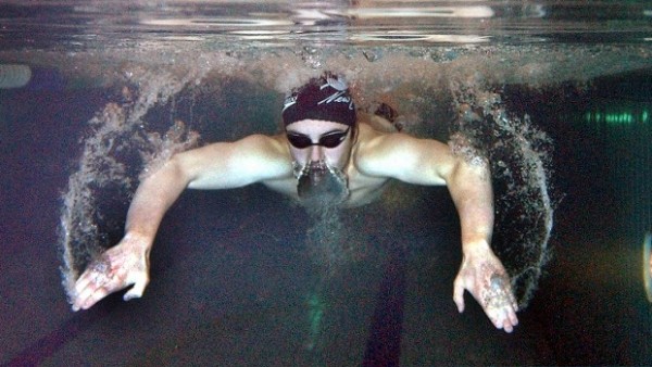 Swimmer Magnus Jamieson underwater