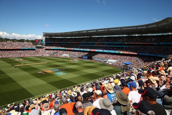 View of Eden Park and audiences