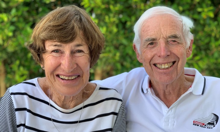 Sir Eion and Lady Jan Edgar