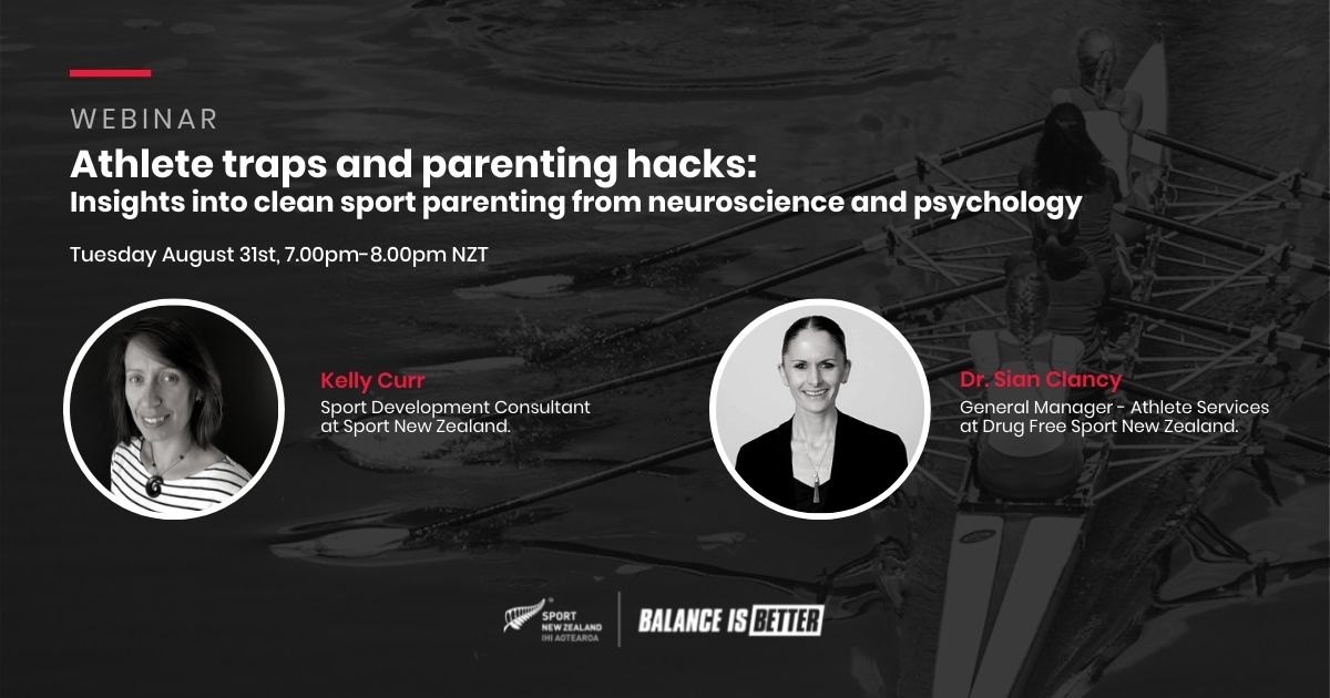 Athlete traps and parenting hacks banner
