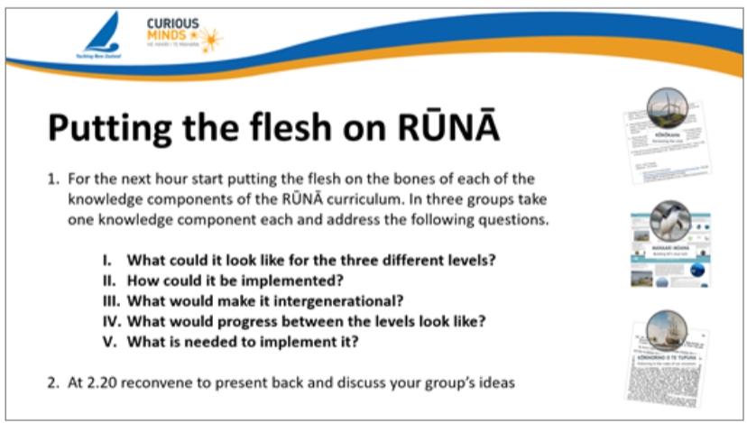 putting the flesh on runa