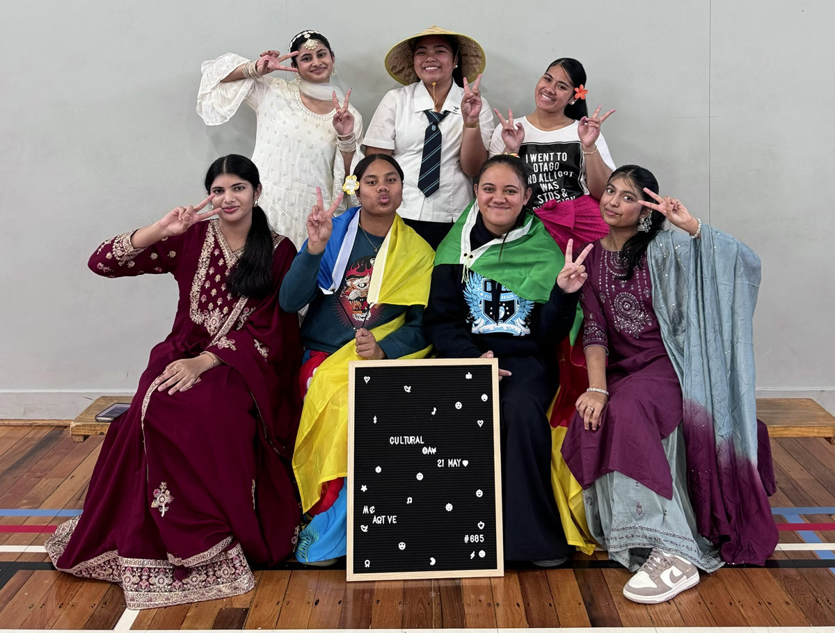 Students take part in a Cultural Day